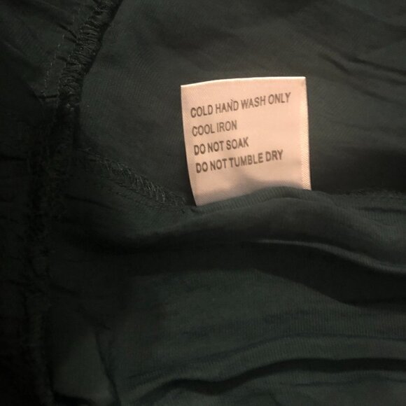 PRINCESS POLLY Randi Dress Women's Size 10 Teal Mini Ruffles Long Sleeves NWT - Picture 12 of 14